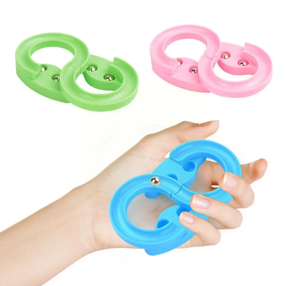 

2pcs/set Children's Mini Track Ball Game Toy Stress Toys Relief Kids Training Kindergarten Children's Educational Toys Syst V4L4