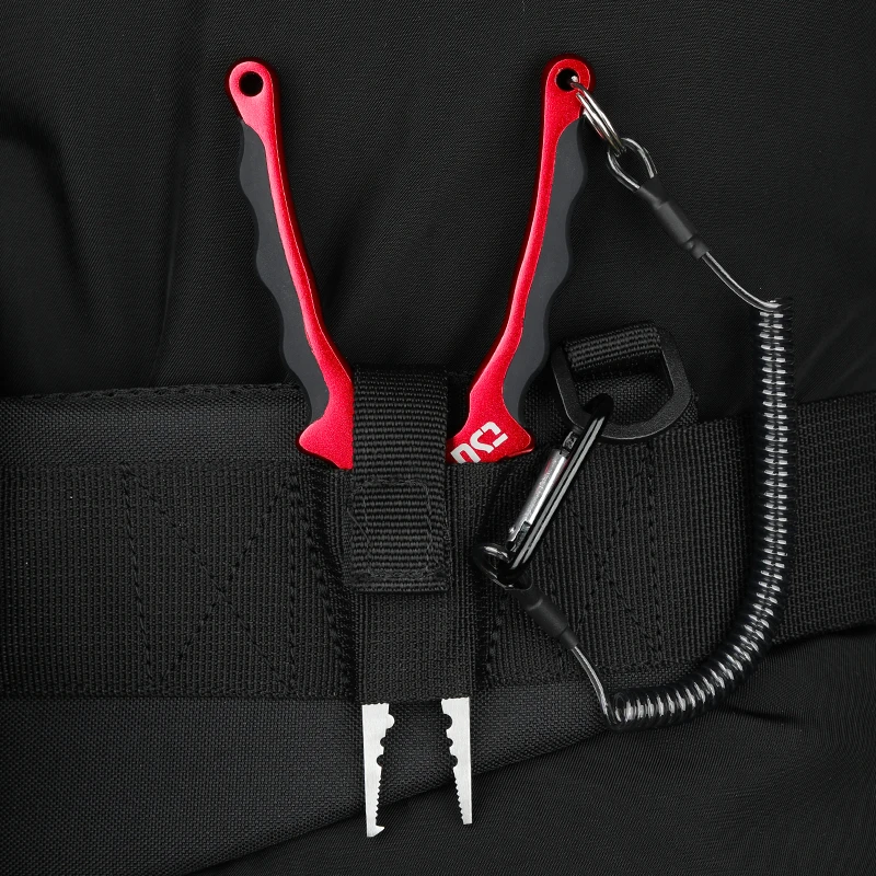 

TSURINOYA Multifunction Aluminum Alloy Fishing Pliers Line Cutting Anti-Skid Lure Tool Remover Fishing Tackle Fishing Accessory