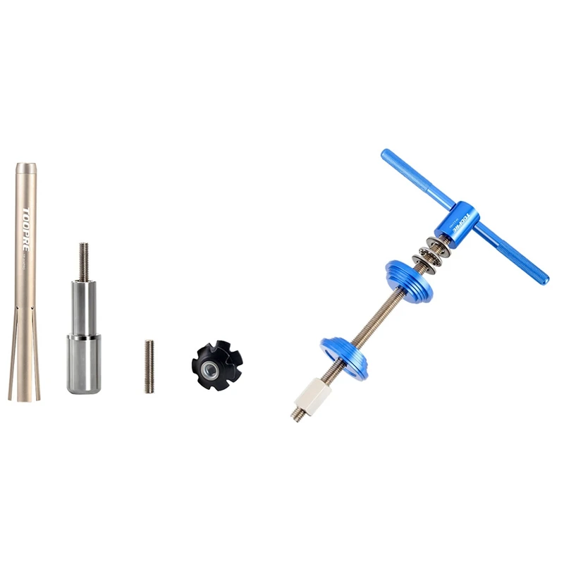 

TOOPRE 1 Set Bike Headset Remover Tool With TOOPRE Bike Headset Installation Tools