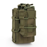 tactical open top double magazine pouch rifle cartridge clip pouch hunting accessories paintball airsoft pouch military magazine