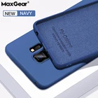 Оригинальный мягкий жидкий силиконовый цветной чехол для Samsung S20 FE S21 Note 20 Ultra 10 Pro Lite S10 S9 Plus A50 A30 A30S A21S A51 A71