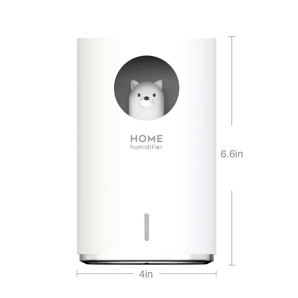 USB-увлажнитель воздуха мини-портативный увлажнитель 7 цветов светодиодный