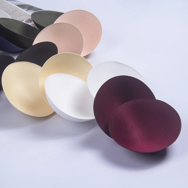 

2pcs 1pair Women Intimates Accessories Sponge Swimsuit Breast Push Up Bra Padding Chest Enhancers Bra Foam Insert Chest Cup New