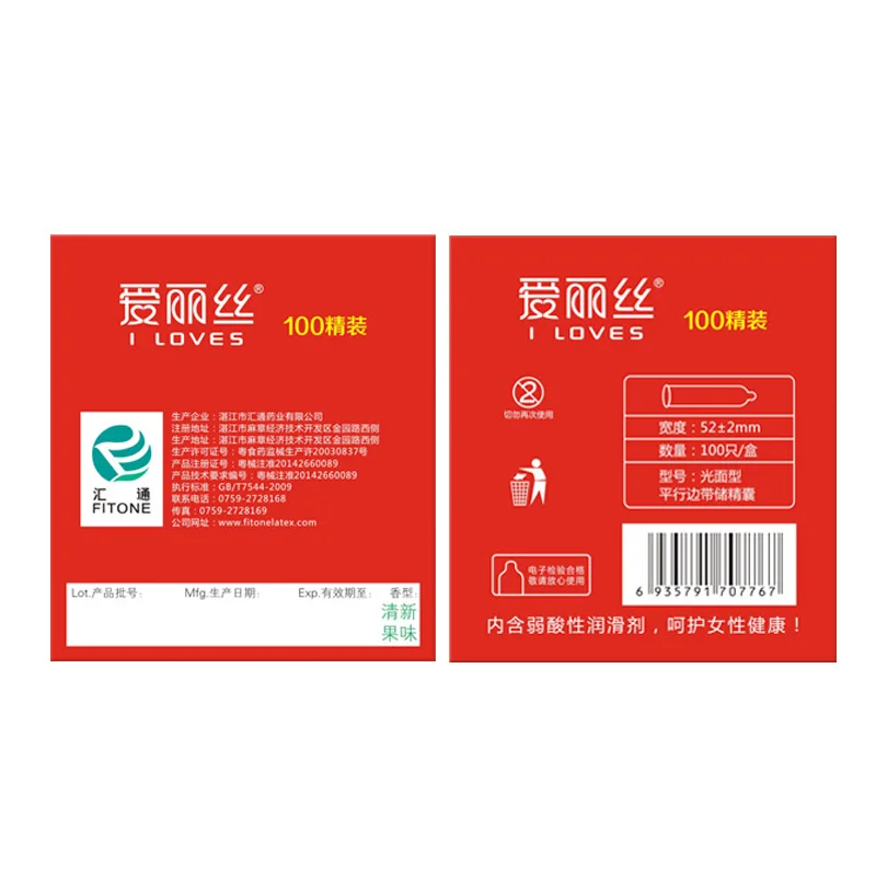 10/100 шт. мужской флюгер из натурального каучука|Презервативы| |