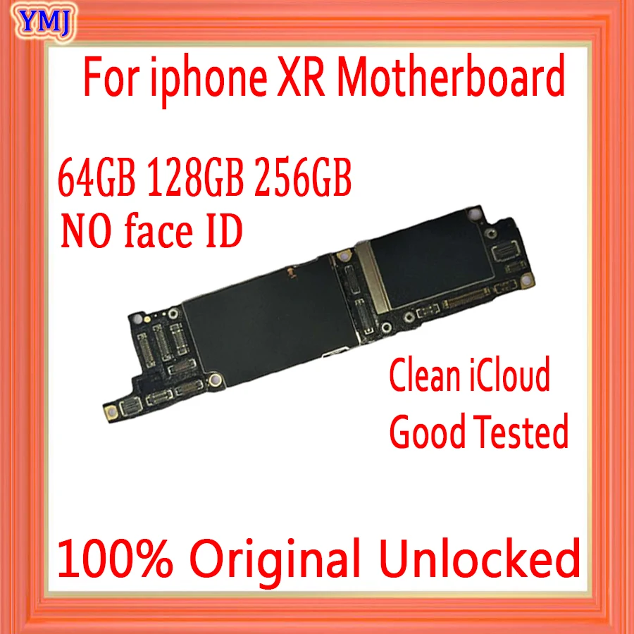 Оригинальная разблокированная материнская плата для iphone XR без идентификации