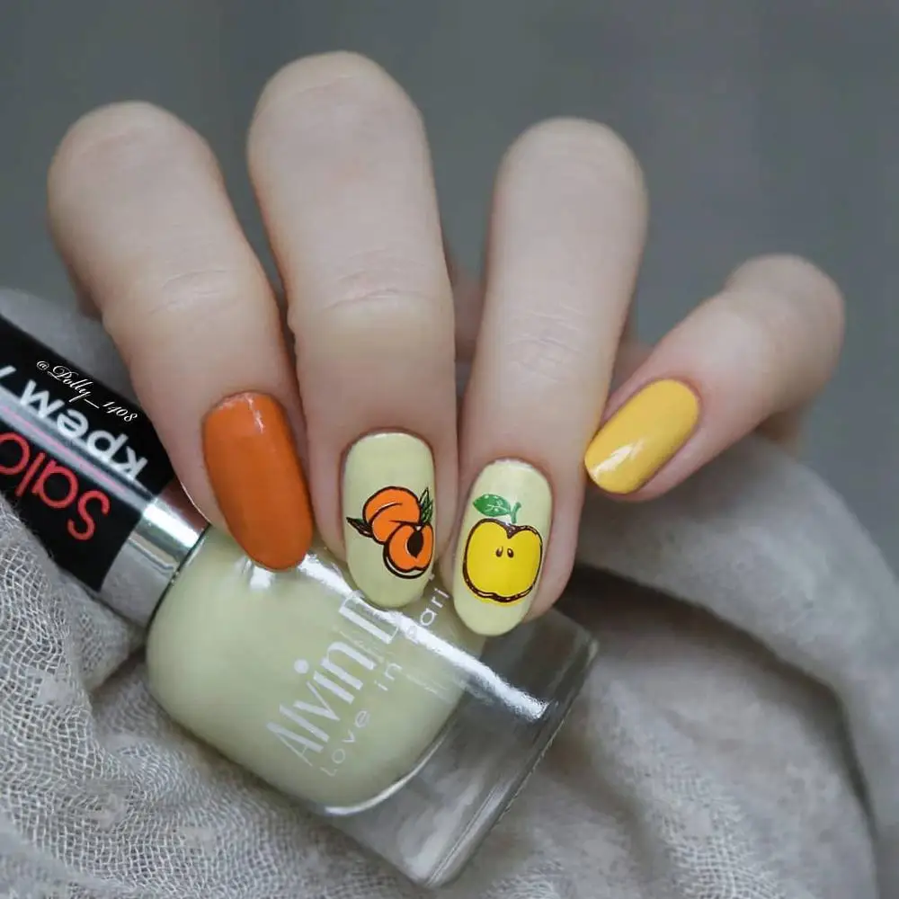 BORN PRETTY Fruit серии прямоугольные штамповочные пластины лимон арбуз изображение ногтей штамп трафарет тропический удар L004