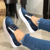womens flat shoes fashionable womens casual shoes comfortable denim cnvas shoes lovers casual flat shoes sneakers women