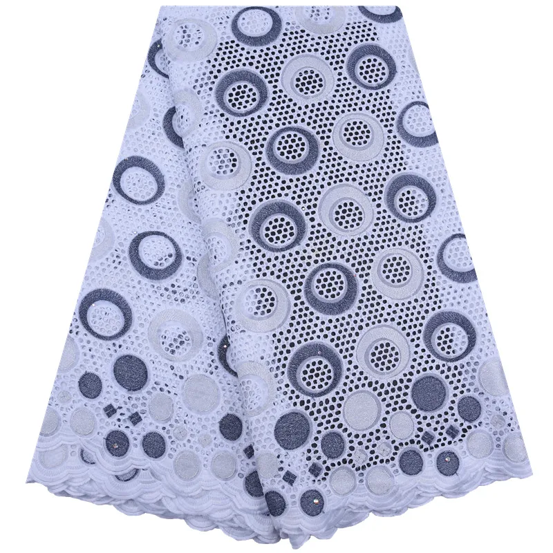 5 ярдов Дубайский нигерийский тюль кружевная ткань вышитая 2019