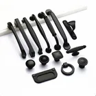 Ручки для шкафа из твердого алюминиевого сплава, дверные ручки и ручки для кухонного шкафа ручки для выдвижных ящиков оборудование для обработки мебели