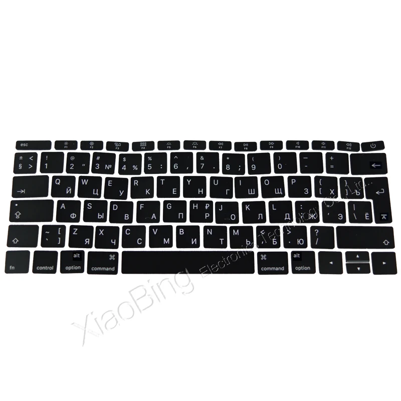 Новинка для Macbook Pro retina 1" 15" A1706 A1707 A1708 русская Россия RU клавиша для клавиатуры, крышка для ключа s
