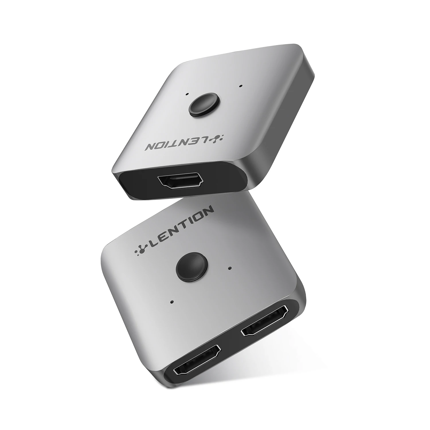 Алюминиевый разветвитель 4K @ 60 Гц hdmi двунаправленный HDMI переключатель 1 вход 2