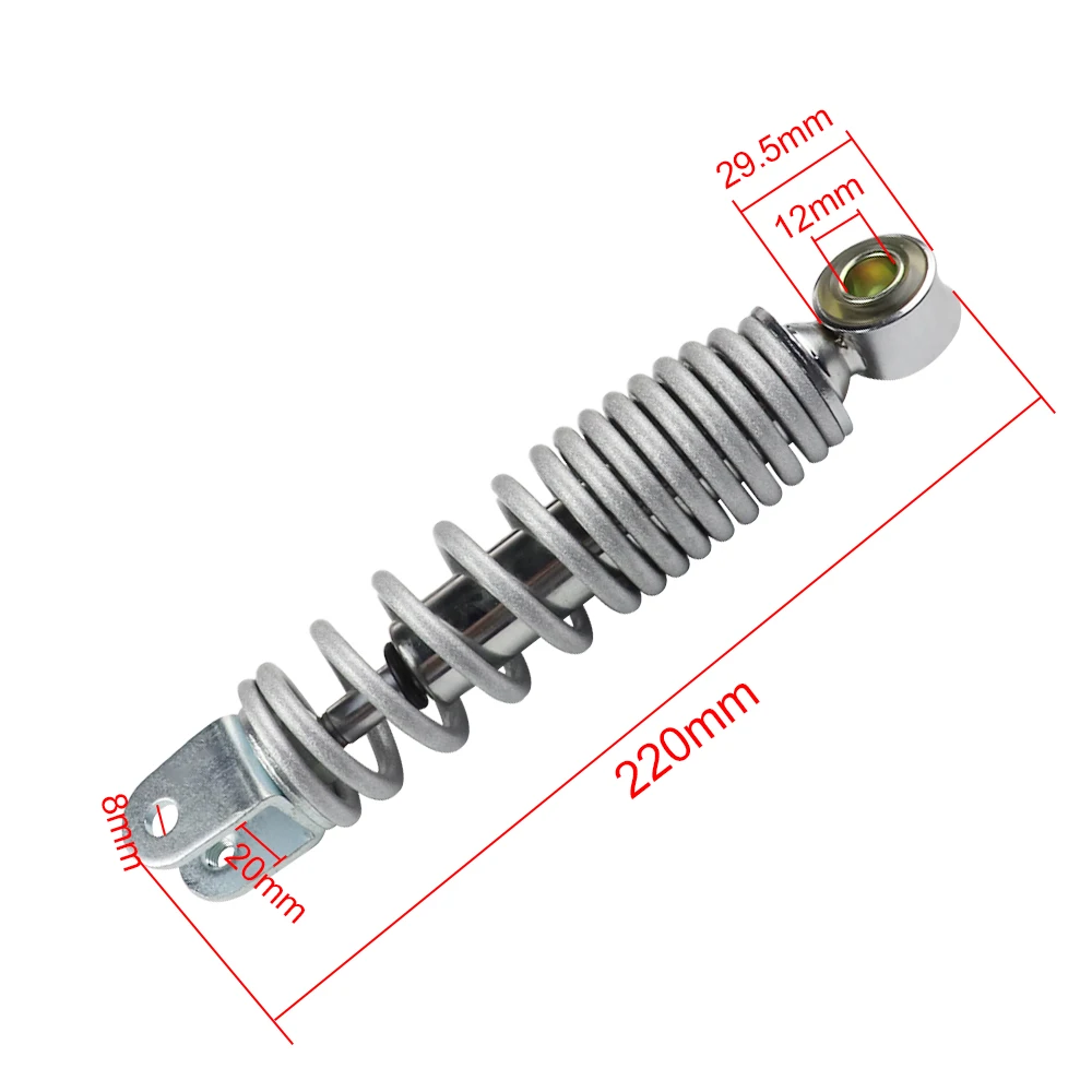 Задние амортизирующие пружины FLYPIG для мотоцикла вилка подвески гелевые