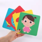 Детские Обучающие карточки, Монтессори, карточки для раннего образования, черные, белые карточки, высококонтрастные визуальные стимуляции, подарки для детей