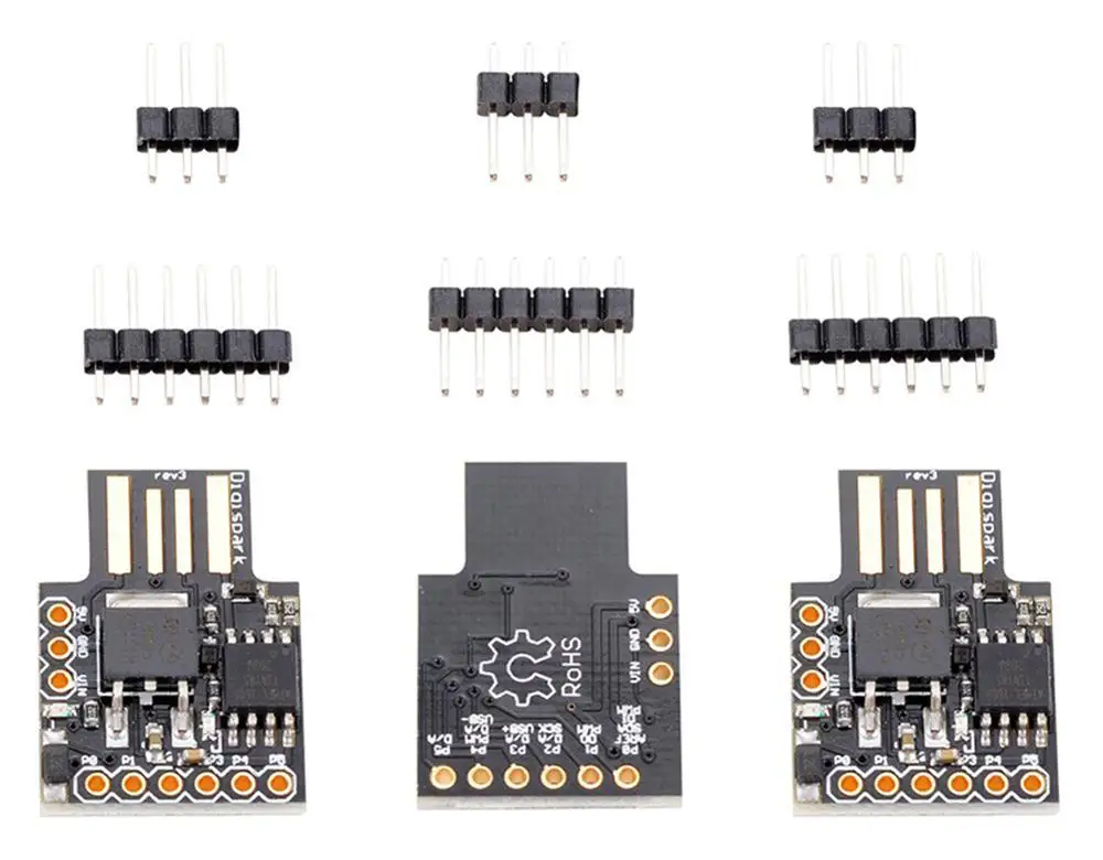 ATTINY85 Digispark Kickstarter миниатюрная макетная плата Micro USB для Attiny85 Kickstarter|Компьютерные