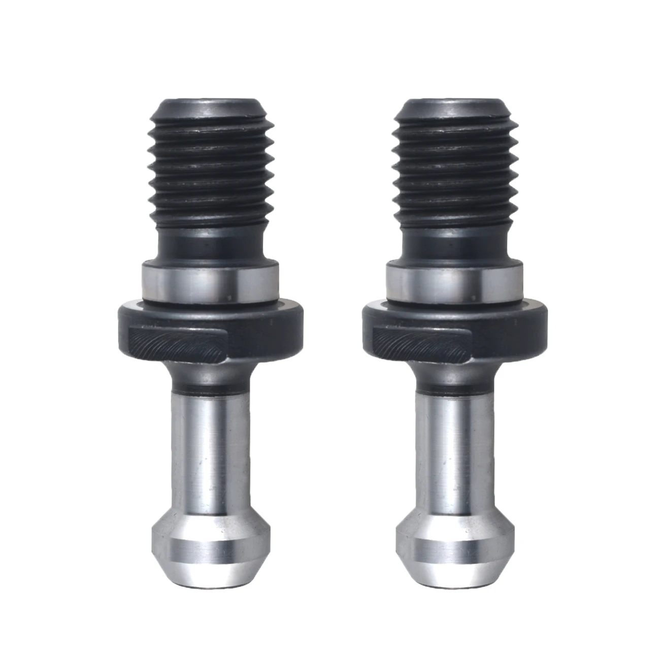 

Pouvoir 2pcs High Quality BT40 Pull Stud Retention Knob CNC Milling M16 45 Degrees
