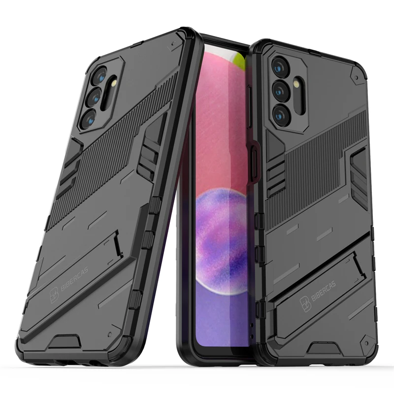For Case Samsung A13 5G Cover For Samsung A13 Capas Bumper Shockproof Kickstander Holder Cover For Samsung Galaxy A13 5G Fundas