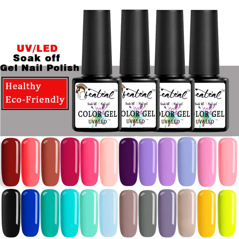 Beatoal Гель лак для ногтей Lucky Vernis Полупостоянный гибридный УФ долговечные