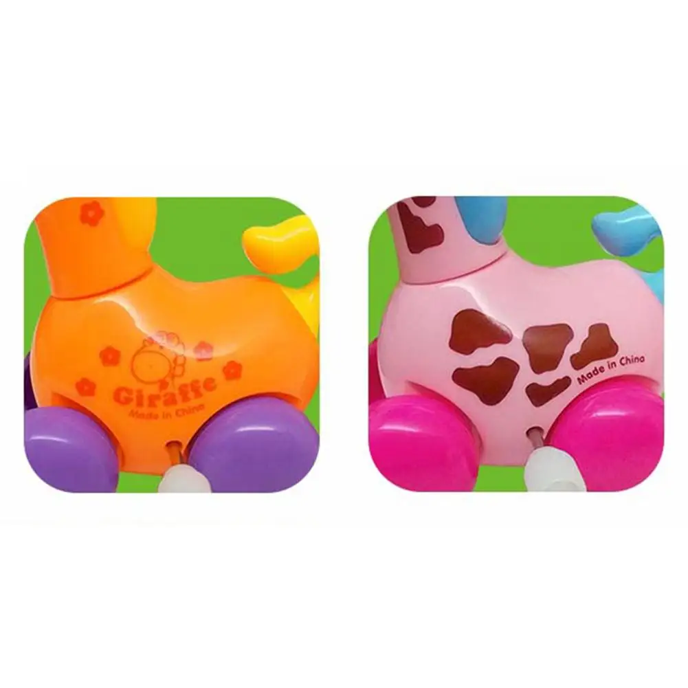 

1Pcs Random Color Cute Cartoon Animal Giraffe Clockwork Wind-Up Baby Toys Kid Child Birthday Gift
