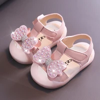 children non slip soft bottom shoes autumn spring girl bow knot princess shoes baby toddler shoes comfortable flats hot 15 25