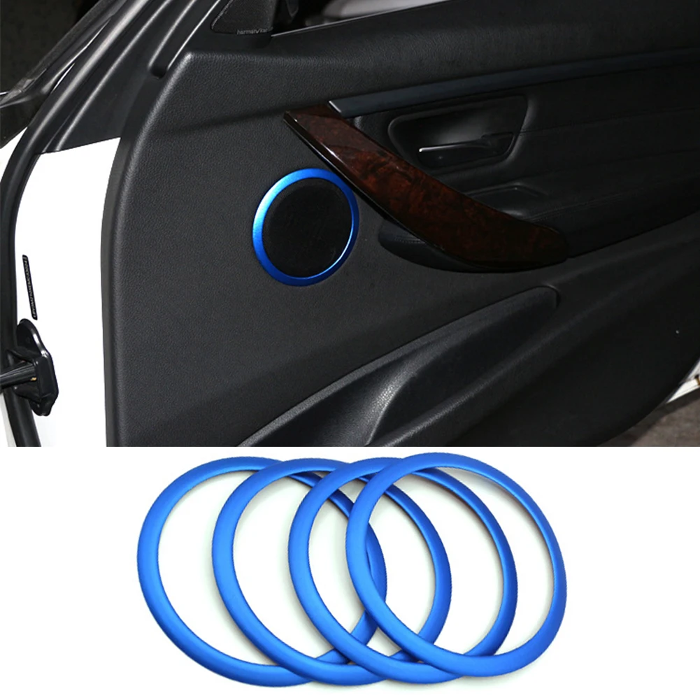 Автомобильные аксессуары 2 шт. Автомобильная дверь динамик кольцо звуковой Декор