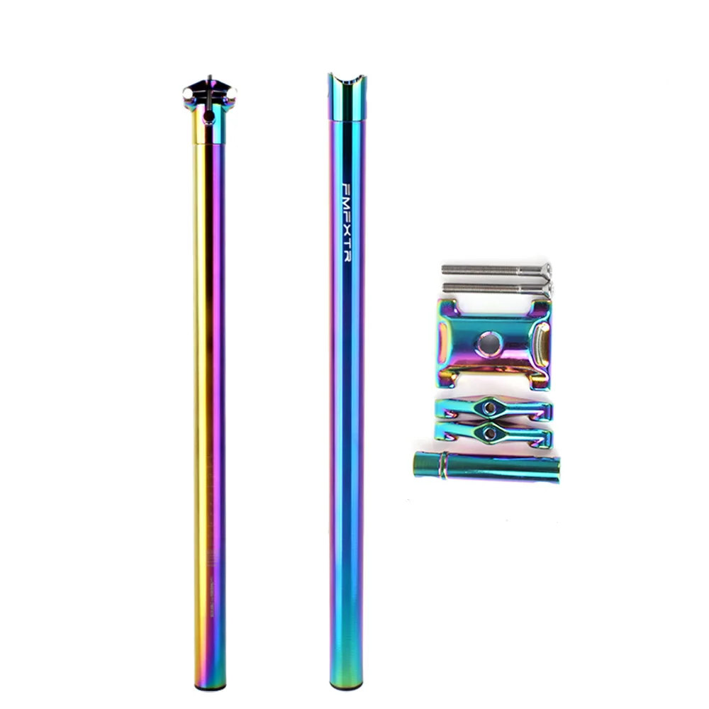 

Подседельный штырь для велосипеда FMFXTR, утолщенный Подседельный штырь из алюминиевого сплава для шоссейного/горного велосипеда, 31,8 мм х 600 м...