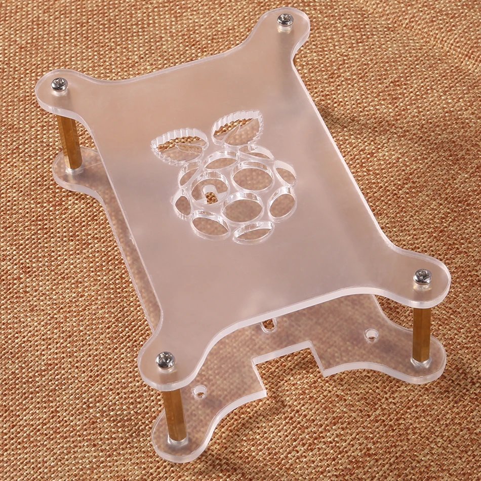 Raspberry Pi 4 акриловый корпус Штабелируемый ящик для собак прозрачный подходит 3 Model B
