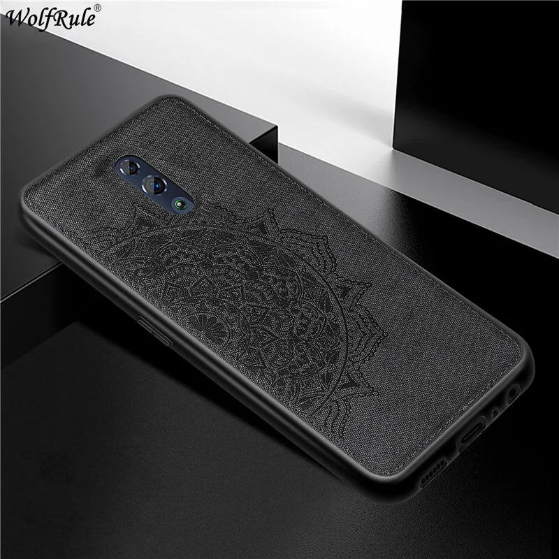 cover for oppo reno phone hard case for oppo reno shcokproof soft tpu fabric texture cover for oppo reno pcat00 pcam00 6 4 free global shipping