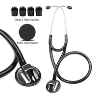 classic black master cardiology clinical single head professional medical cute doctor nurse stethoscope