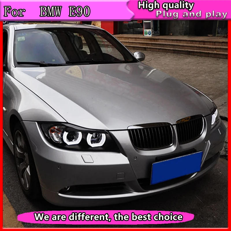 Автомобильный головной светильник s Для BMW E90 фары 318i 320i 325i светодиодный