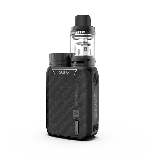 Синий Vaporesso Vape SWAG 2 комплект с коробкой Mod NRG ПЭ бак распылитель GT 4 сетки Катушки основной аккумулятор пара электронная сигарета - Цвет: Синий