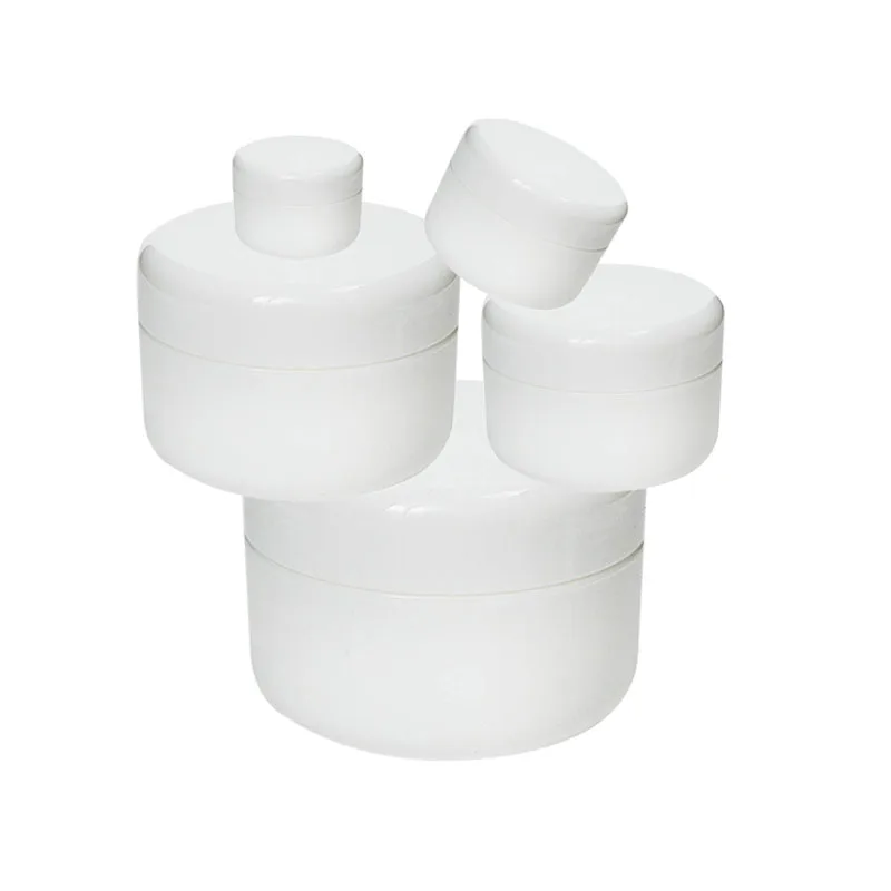 10pcs Cosmetic Jar Pot 10g/20g/30g/50g/100g Plastic Empty Refillable Sample Bottle Travel Cream Lotion Container | Красота и здоровье
