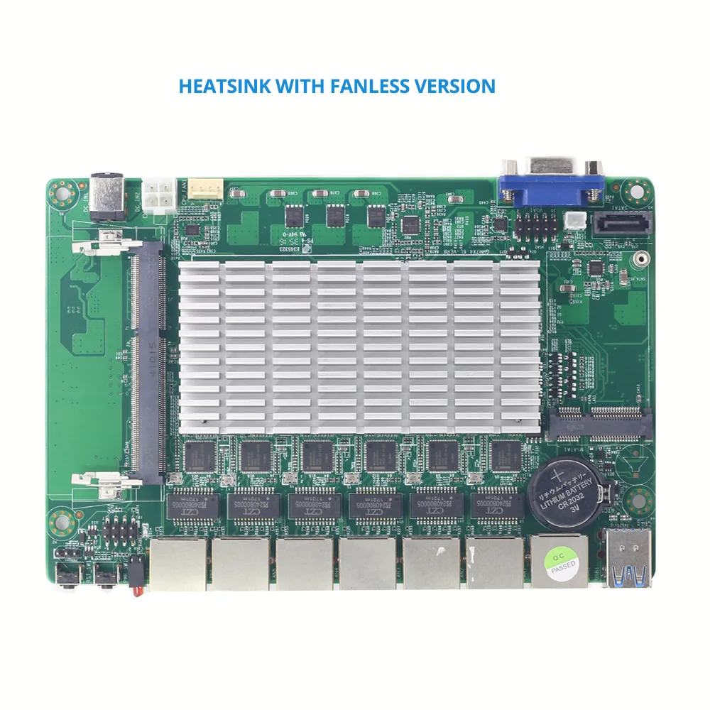 XCY PfSense брандмауэр Мини ПК маршрутизатор Intel Celeron 1007U 1037U 6xLAN сетевая карта Intel Gigabit Ethernet сервер Windows Linux