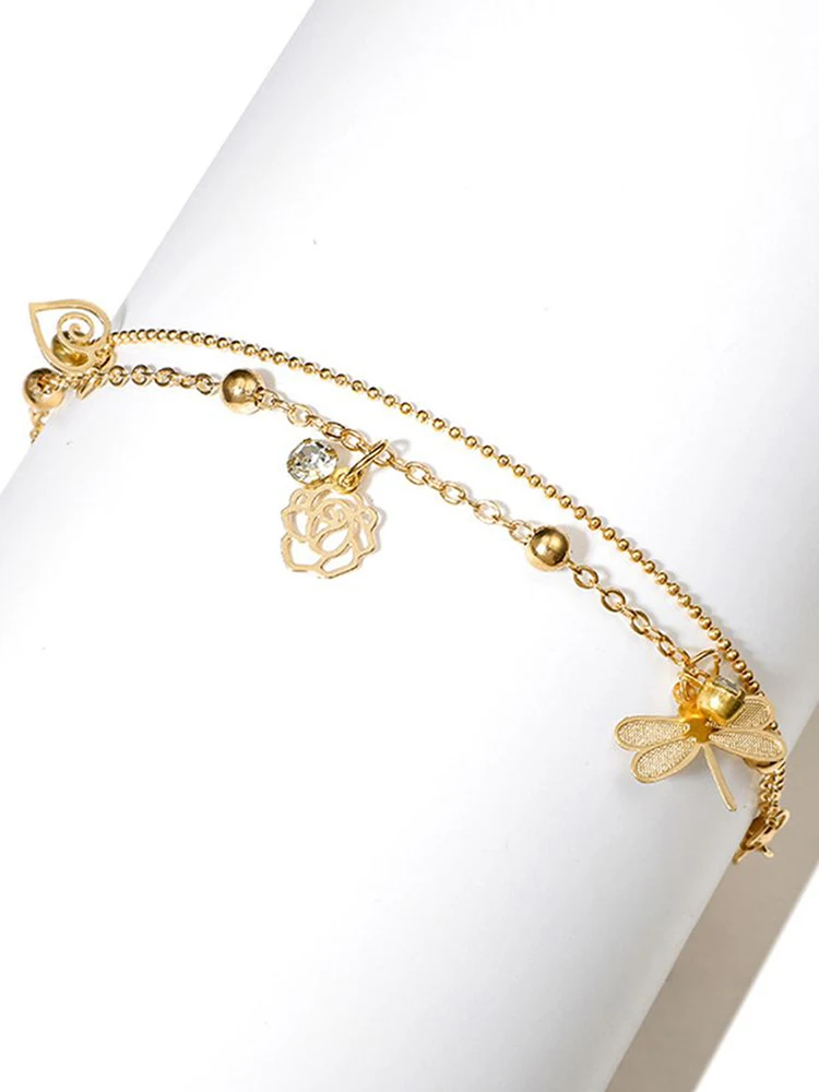 * 2019 браслет женский модный темперамент горный хрусталь Полые Любовь цветы шар