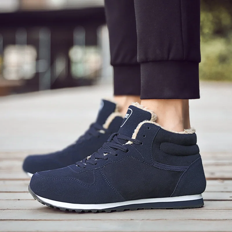 MANLI Мужская Уличная походная обувь трекинг Туризм теплые зимние ботинки Кемпинг