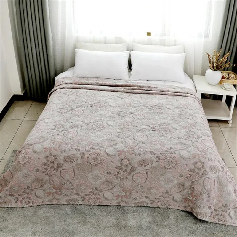 Всесезонные чехлы на кровать из хлопка и газовой ткани универсальные