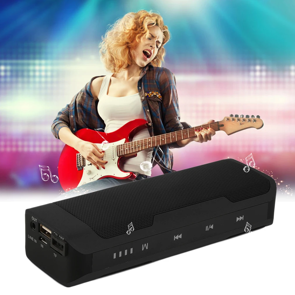 Горячая Новинка портативный беспроводной динамик и внешний аккумулятор 4000 мАч