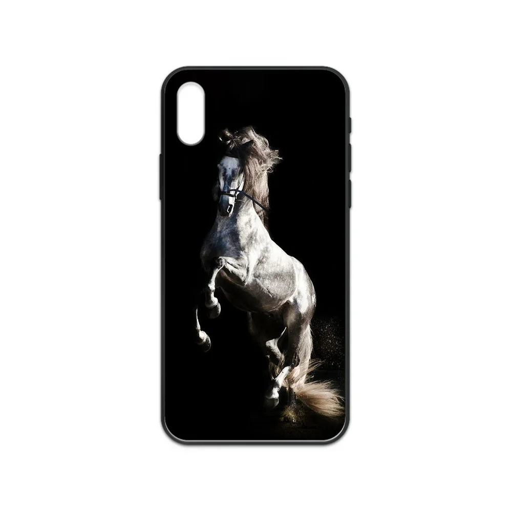 Чехол для iphone 4 4s 5 5S SE 5C 6 6S 7 8 plus X XS XR 11 PRO MAX 2020 черный мягкий чехол | Мобильные