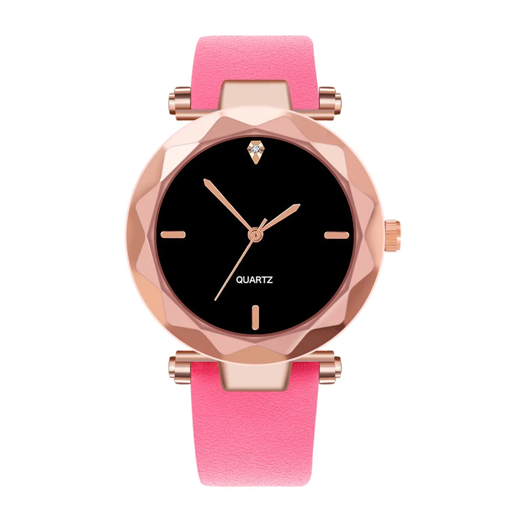 

Fashion Watches For Women Quartz Watch Woman's High-end Blue Glass Life Waterproof Distinguished Letther Strap Female Watch