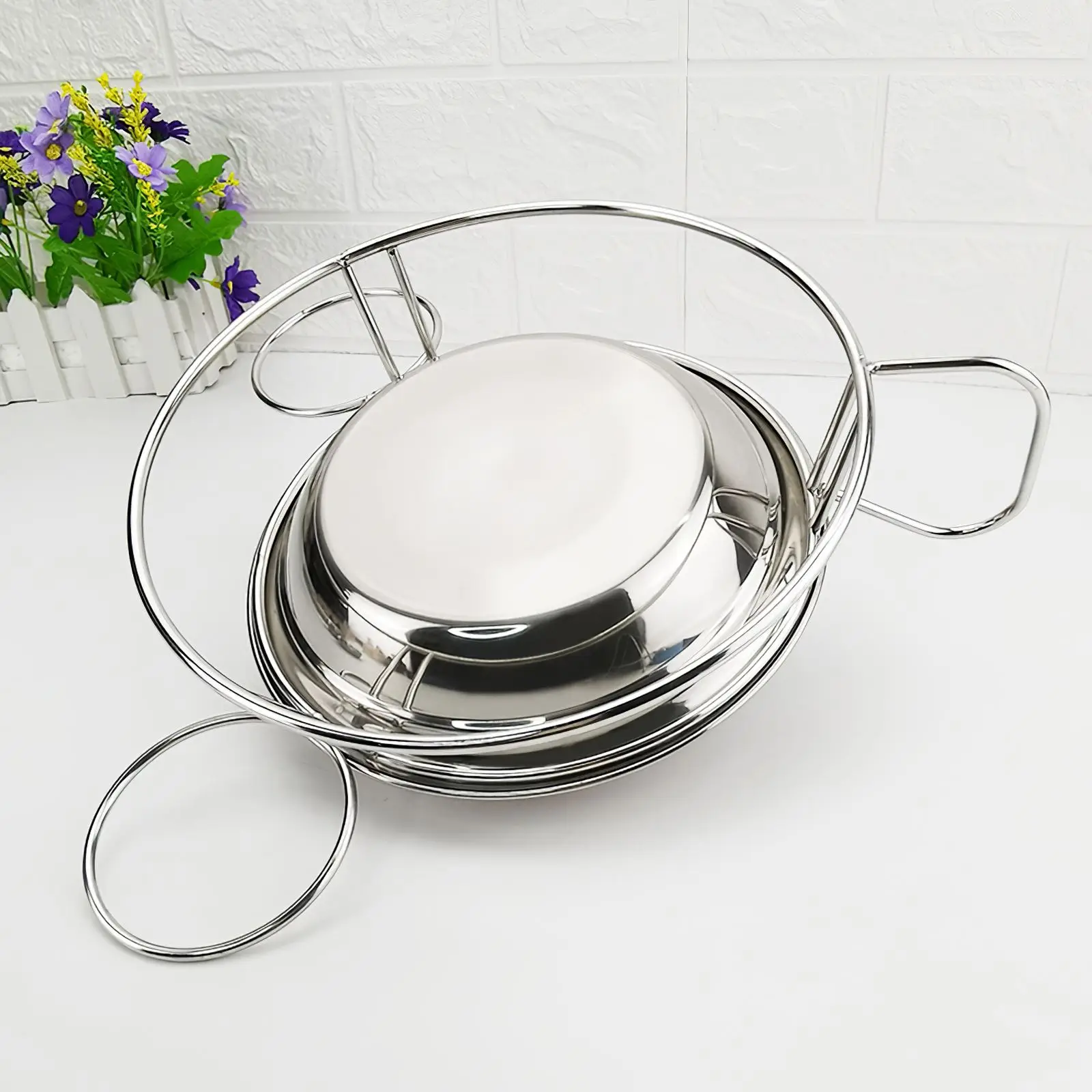 

Roast Chicken Holder Stainless Steel Detachable Grilled Chicken Support Stable Grilled Chicken Holder Outdoor Camping Grill