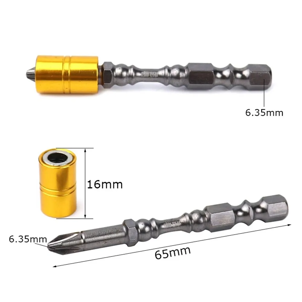 

Alloy Drill Bits Bit Cross Drill Head Kit Magnetic Mm PH2 S2 Screwdriver
