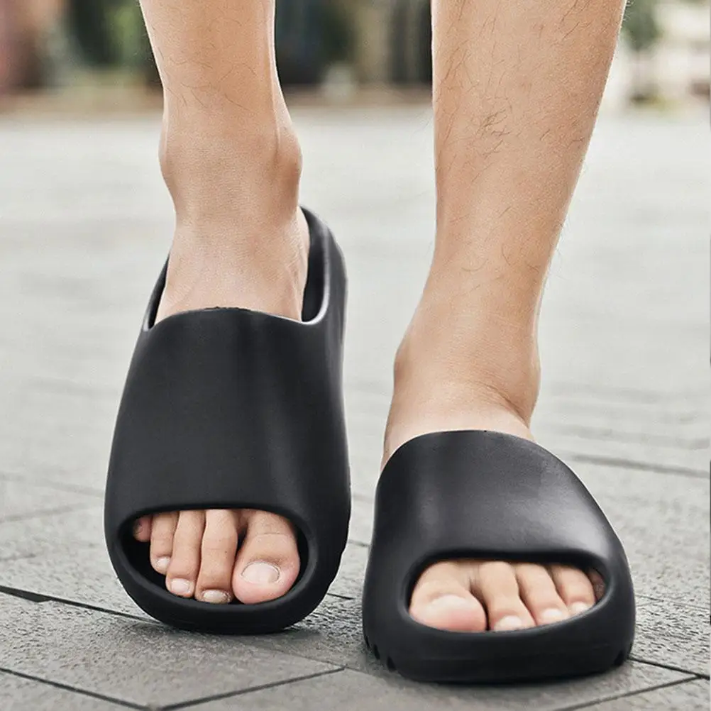 

Summer Slide Slippers For Women Men Trending Women EVA Slides Home Outdoor Casual Sleepers Shoes Beach Shoes Thick Sole Slippers