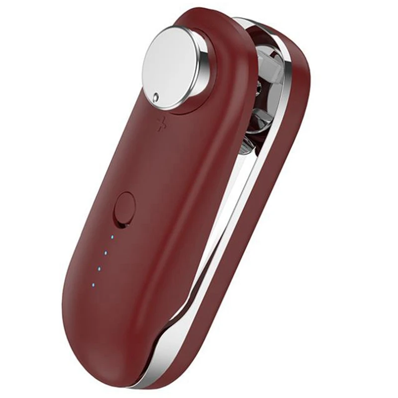 

Mini Bag Sealer, Handheld Heat Sealer Portable Bag Sealer USB Rechargeable Travel For Kitchen Food Snack
