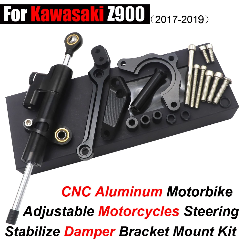 Для Kawasaki z900 z 900 2017 2019 2018 аксессуары для мотоциклов рулевая стабилизация демпфер