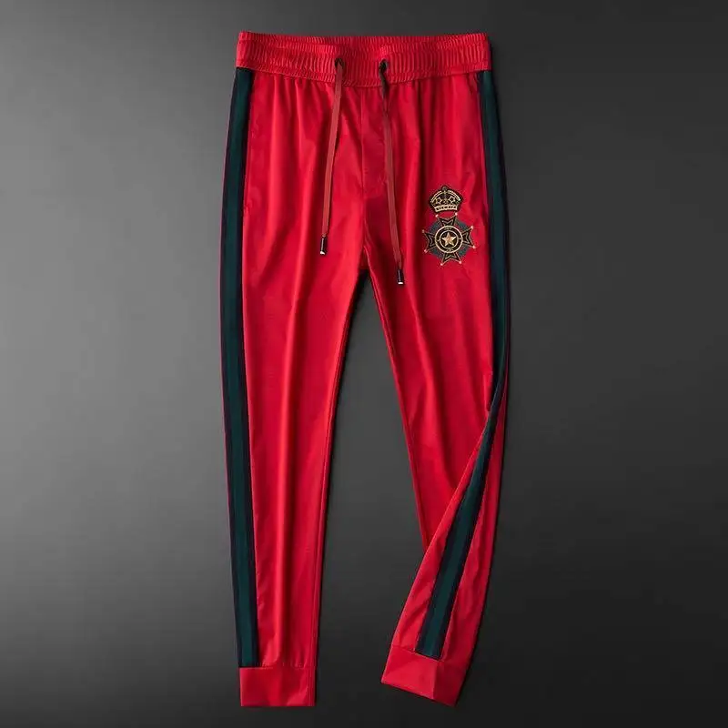 Новинка 2021 мужские легсветильник повседневные брюки на осень модные трикотажные