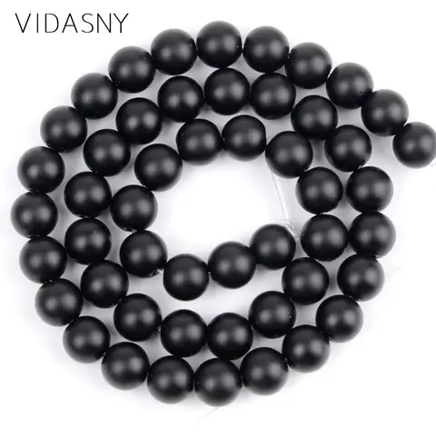 Бусины из натуральных камней Vidasny 4-12 мм