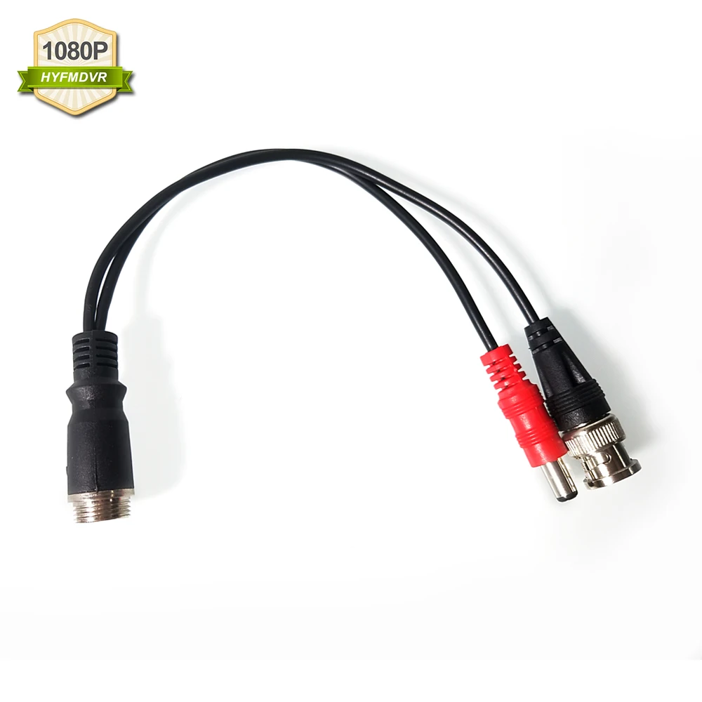 HYFMDVR Автомобильный регистратор с дисплеем проводка авиационный штекер BNC