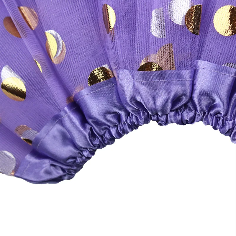 Светильник светящаяся светодиодная расшитая блестками детская одежда в горошек