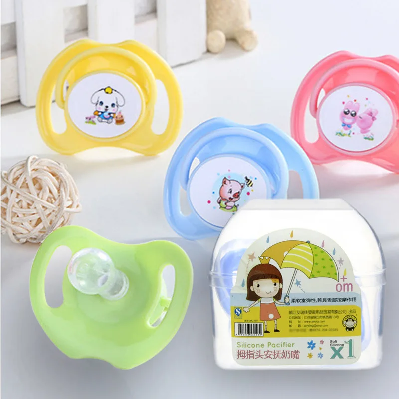 

1/2/3 шт., Детская Соска-пустышка из пищевого силикона