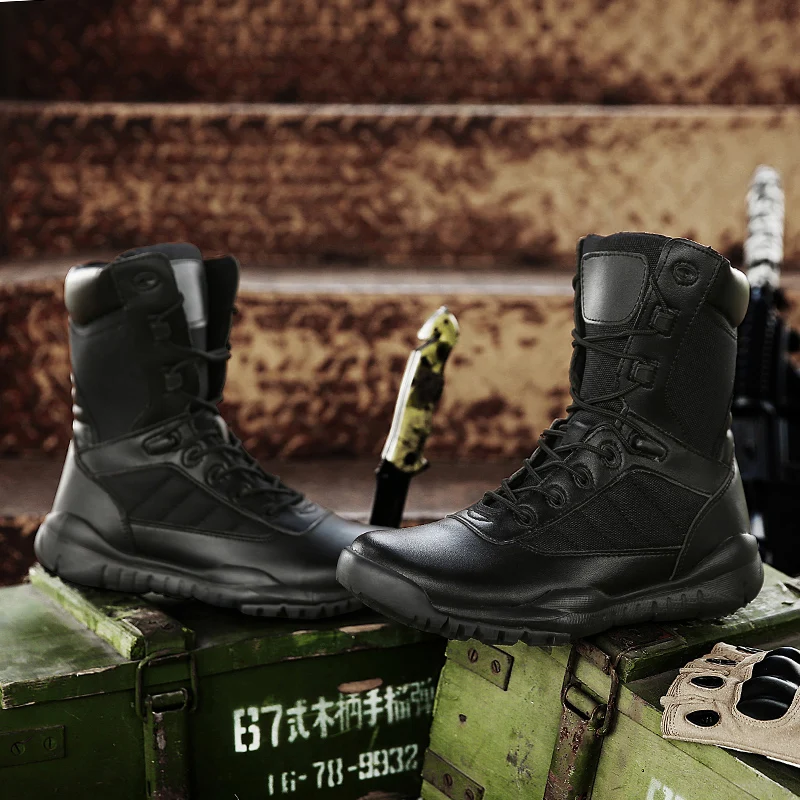 

Casual Shoes Men Men Casual Boots Outdoor Footwear Leather Shoes Hightop Sneakers Mens Hot Sale Sneaker Causal Shoe Man High Top