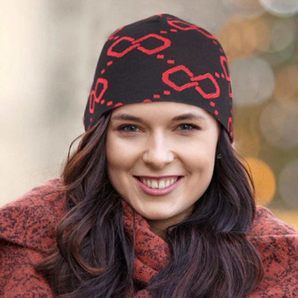 мужская Вязание кепка зима Пара шляпа грелкабег бейсболка Спортивная велокепка